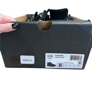 UGG Black Neumel Boots men’s size 8